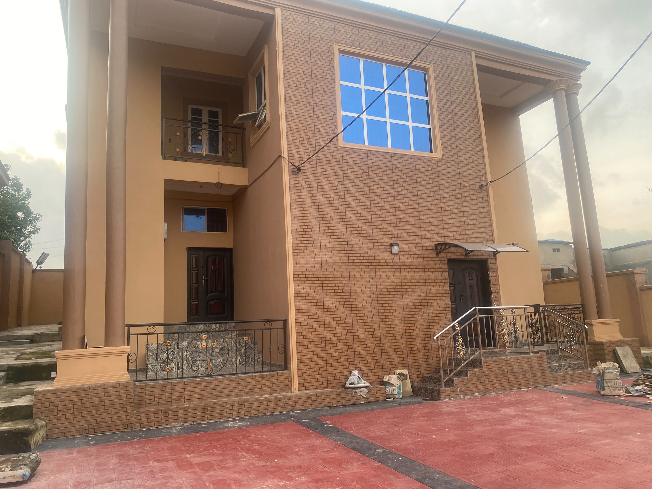 Two Bedroom Flat with Personal Toilet in Each Room in Isale Oko